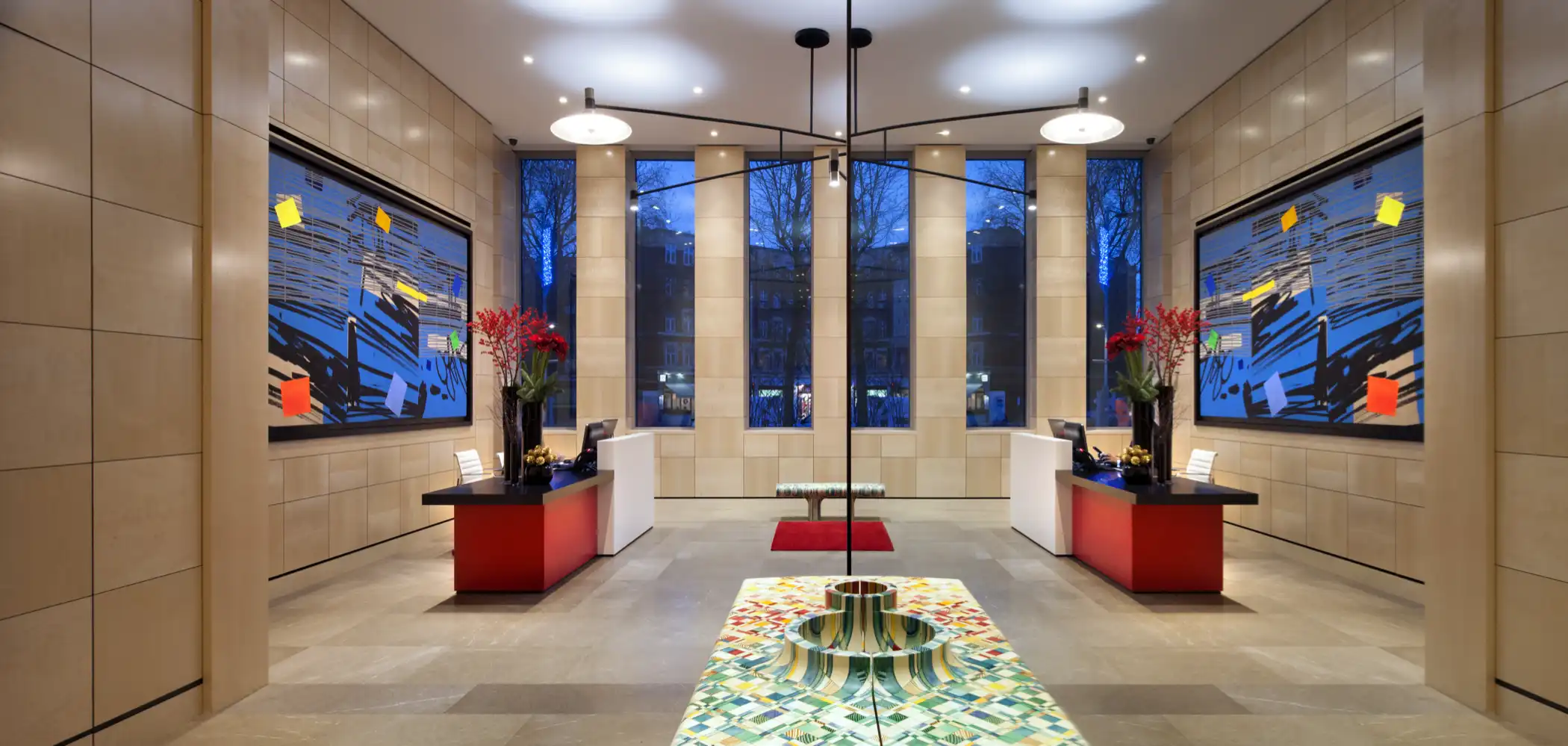 Holland Green Front Building lobby